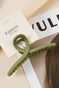 Knot Hair Claw - Olive