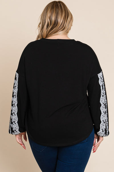 Tiffany Lace Top - Curvaceous