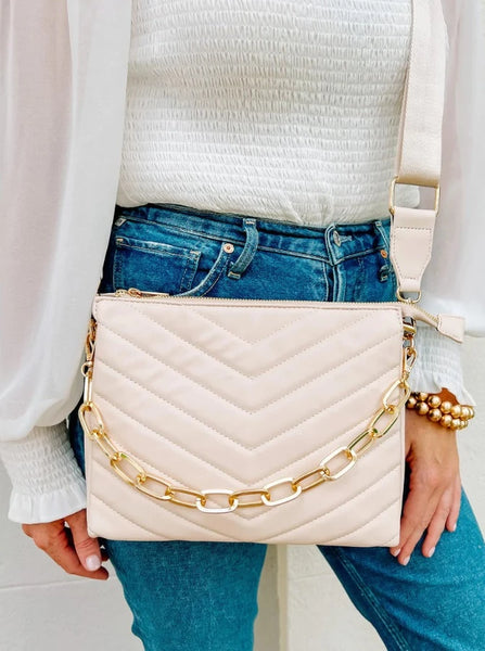 Ana Quilted Crossbody